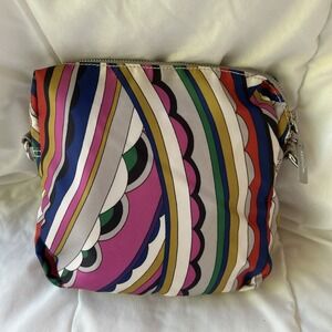 Kipling Adalina Detachable Pouch Bag Insert Vibrant Mod Geo Print POUCH BAG ONLY